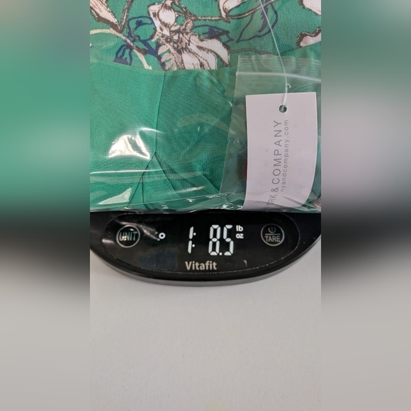 New York & Company Floral Green Spring Summet Women Blazer Size‎ 3X - Picture 11 of 11